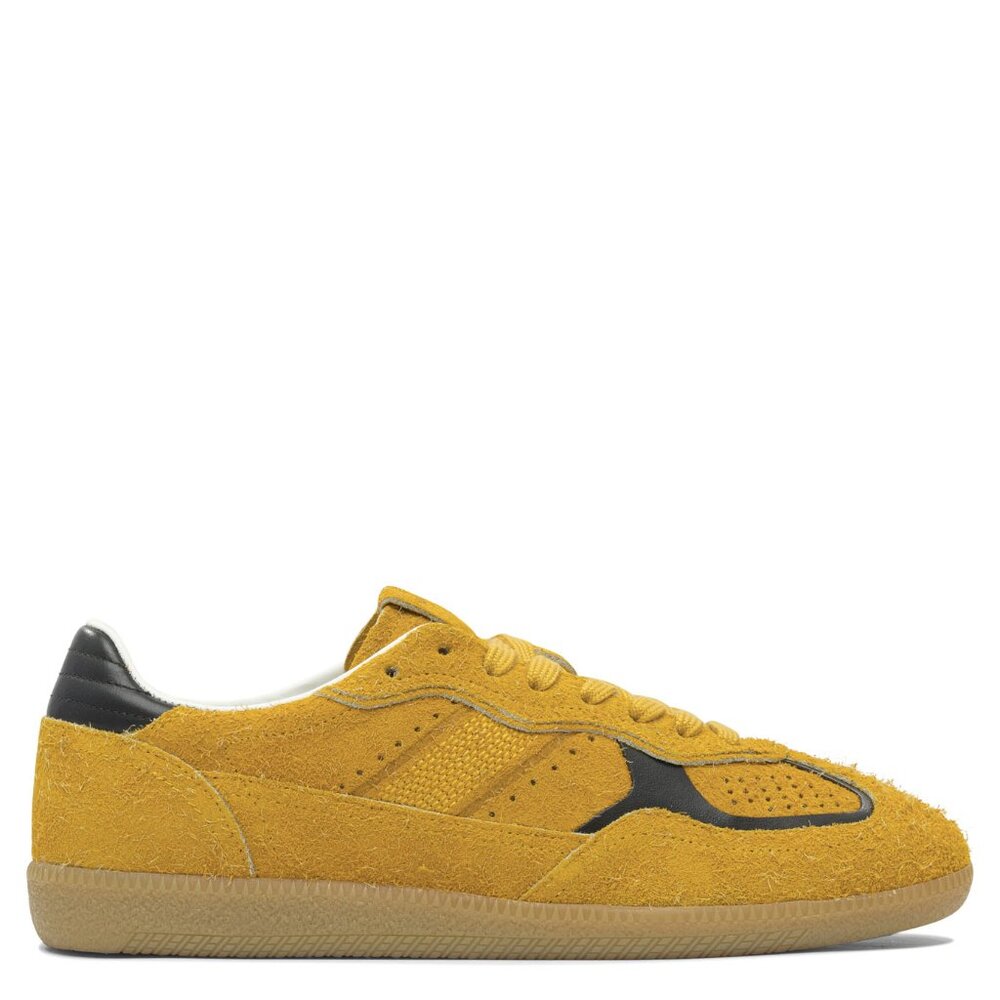 Alohas Tb.490 Rife Suede Fuzzy Yellow Leather Sneakers IT 41 Men